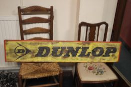 A VINTAGE DUNLOP SIGN