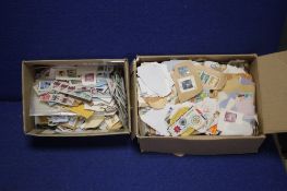 A COLLECTION OF ASSORTED STAMPS