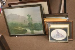 A QUANTITY OF ASSORTED PICTURES AND PRINTS