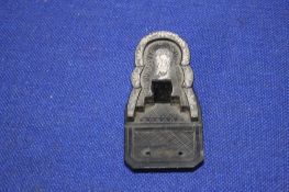 ANTIQUE CARVED SOAP STONE MODEL OF A TOMB