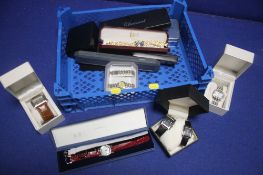 A QUANTITY OF BOXED WATCHES