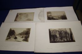 FOUR MOUNTED PICTURES 