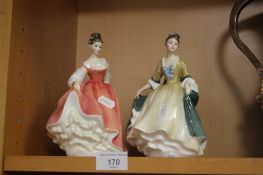TWO ROYAL DOULTON LADIES TO INCLUDE 