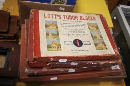SIX BOXED SETS OF LOTT'S TUDOR BLOCKS