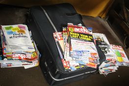 TWO CASES OF ASSORTED MAGAZINES