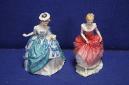 TWO BOXED ROYAL DOULTON LADIES TO INCLUDE 