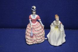TWO BOXED ROYAL DOULTON LADIES TO INCLUDE 