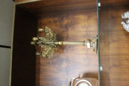 A REPRODUCTION ANTIQUE STYLE CANDELABRA