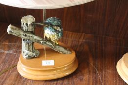 TWO FIGURATIVE LAMP BASES