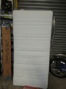 TWO MODERN SINGLE MATTRESSES