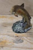 A BESWICK FIGURE OF A TROUT 10-32