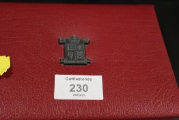 A CASED DELUXE PROOF SET 1999 LAST COINS OF THE 20TH CENTURY