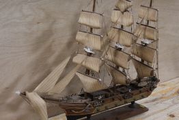 A MODEL SAILING SHIP