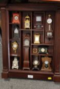 A NOVELTY MINIATURE CLOCK DISPLAY