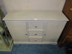 A MODERN LOW SIDEBOARD W-107 CM