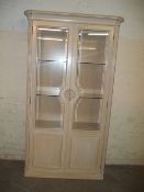 A FRENCH STYLE MODERN DISPLAY CABINET
