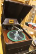 AN ANTIQUE HMV GRAMMAPHONE