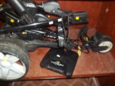 A POWA KADDY GOLF CART WITH LITHIUM BATTERY