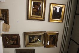 CHRYSTOLEUMS VARIOUS SIZES MAINLY FEMALE SUBJECTS ALL FRAMED