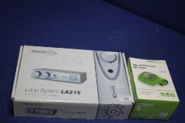 A SARABEC LOOP SYSTEM TOGETHER WITH A BLOOD PRESSURE MONITOR