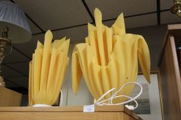 A PAIR OF GEORGIA JACOB LAMPS