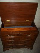 A RISE AND FALL TV + CABINET