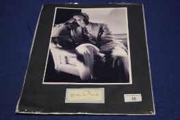 A SIGNED DAVID NEVIT PHOTOGRAPH