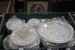 A TRAY OF ROYAL DOULTON 