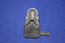 ANTIQUE CARVED SOAP STONE MODEL OF A TOMB