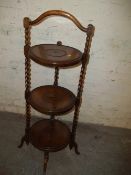 AN ANTIQUE DUMB WAITER