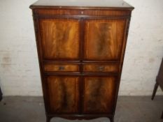 A REPRODUCTION DRINKS CABINET