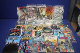 A COLLECTION OF BATMAN COMICS, to include Grordon's Law, Gotham Nights II black and White etc