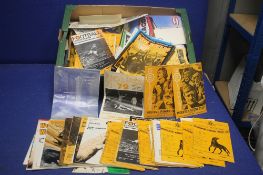 A COLLECTION OF ASSORTED FOOTBALL PROGRAMMES, to include Wolverhampton wanderers 1960s and 1970s