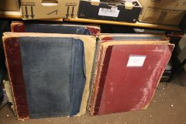 HASTINGS AND ST LEONARDS NEWSPAPERS 7 LARGE BOUND VOLUMES, OBSERVER 1893, 1902, ETC, weekly mail and