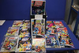 A TRAY OF MAINLY DC COMICS, Justice League