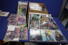 A COLLECTION OF MISCELLANEOUS COMICS, TO INCLUDE ARCLIGHT, FRANKENSTEIN, MAESTROS, MULTIVERSE ETC