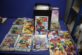 A COLLECTION OF MARVEL COMICS, to include Thor, The New Warriors, Avengers, Maverick, Juggernaught