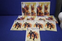 SIX HAWKMAN MULTIPLE COPIES OF VOLUME 4 ALL CARDED AND IN SLEEVES, together with7 copies of