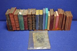 RUDYARD KIPLING - EIGHT POCKET EDITION VOLUMES PUBLISHED BY MACMILLAN & CO. 1920S together with 