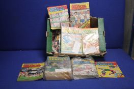 A COLLECTION OF ROY OF THE ROVERS COMICS, mainly 1980s