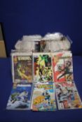 A BOX OF MARVEL COMICS, to include Ultra Force, Shadow Masters, Motormouth, Kazar, The Ultimates,