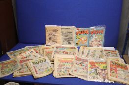 A QUANTITY OF ASSORTED COMICS, to include Topper, Beezer, Baster, Plug etc