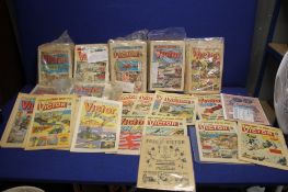 A COLLECTION OF VICTOR COMICS, to include 1966 onwards