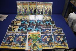 DC COMICS WORLDS FINEST, including Legends of the worlds finest, Worlds at war, and worls collide,