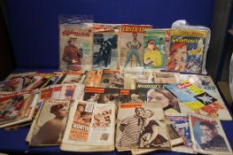 A COLLECTION OF LADIES MAGAZINES, to include Silver star, Women's home, Mirabelle, Picturegoer etc