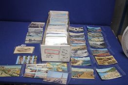 A BOX OF BRITISH POSTCARDS IN MANY HUNDREDS, to include Piers, Lighthouses, Seaside Scenes etc