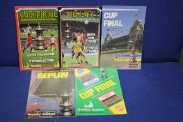 A COLLECTION OF FOOTBALL PROGRAMMES, to include Everton v Watford, Brighton Hove Albion v Manchester