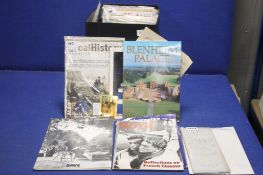 A TRAY OF ASSORTED MAGAZINES, to include local history etc