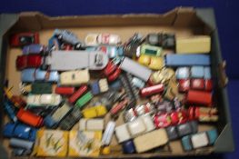 A TRAY OF PLAYWORN DIECAST VEHICLES, to include Corgi (TRAY NOT INCLUDED)