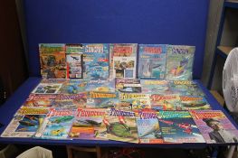 A COLLECTION OF GERRY ANDERSON COMICS/MAGAZINES, to include Thunderbirds, Captain Scarlet and